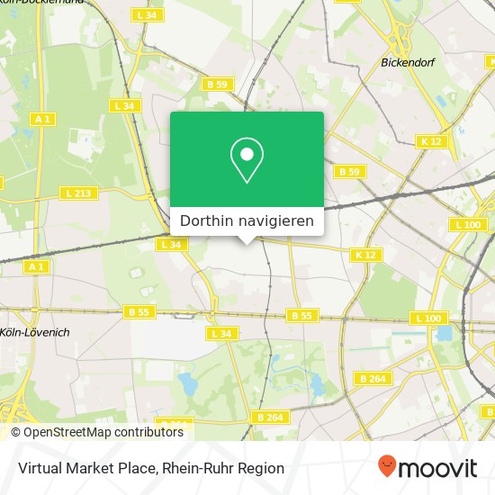 Virtual Market Place Karte