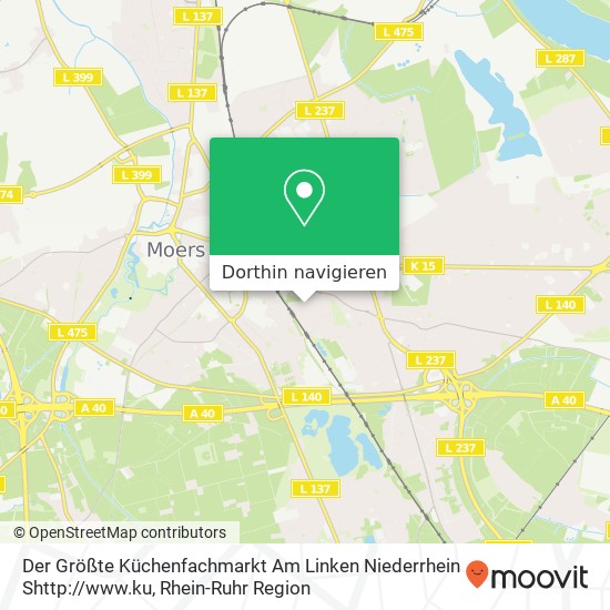 Der Größte Küchenfachmarkt Am Linken Niederrhein Shttp: / /www.ku Karte