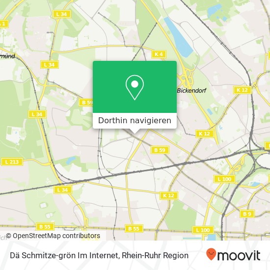 Dä Schmitze-grön Im Internet Karte