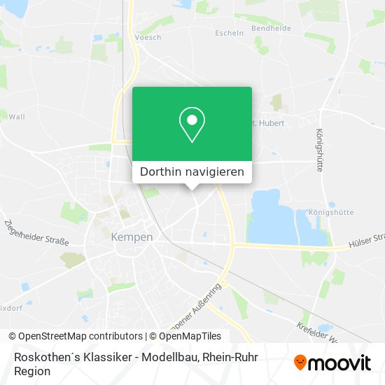 Roskothen´s Klassiker - Modellbau Karte