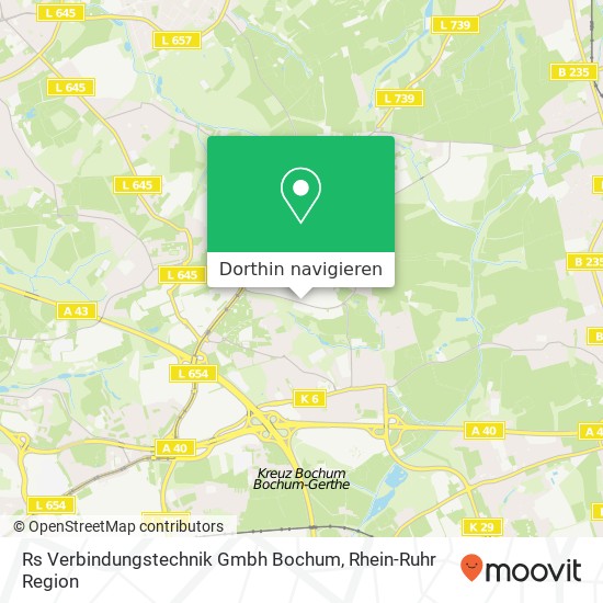 Rs Verbindungstechnik Gmbh Bochum Karte