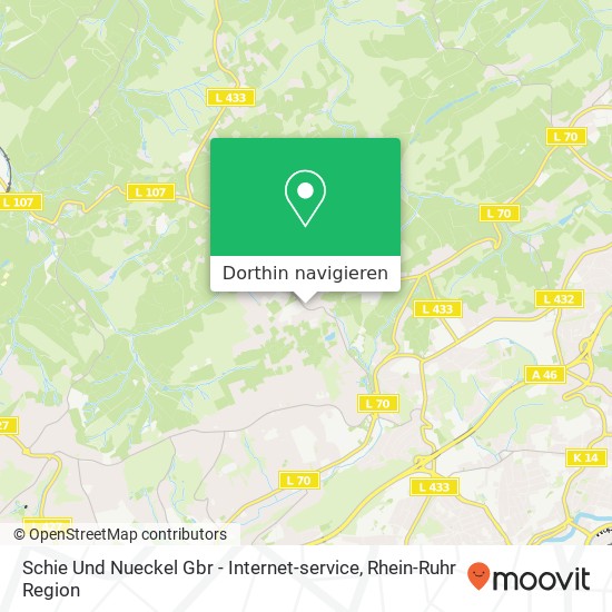 Schie Und Nueckel Gbr - Internet-service Karte