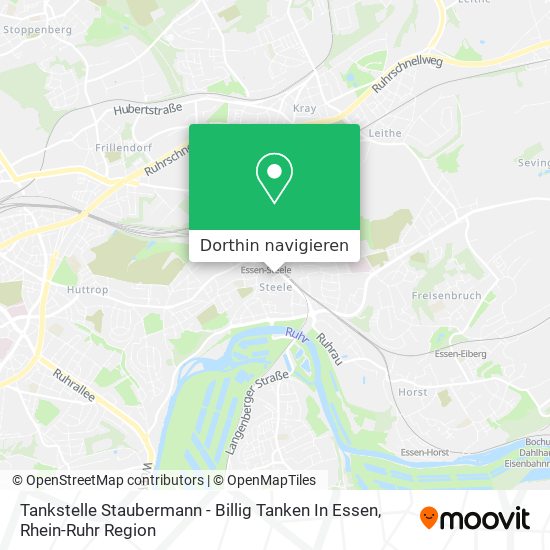 Tankstelle Staubermann - Billig Tanken In Essen Karte