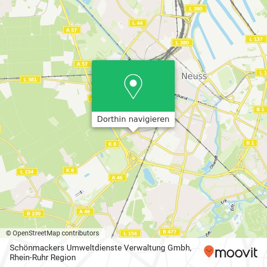 Schönmackers Umweltdienste Verwaltung Gmbh Karte