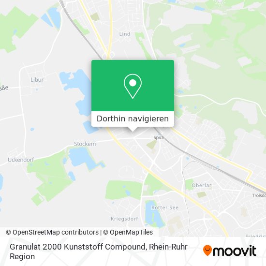 Granulat 2000 Kunststoff Compound Karte