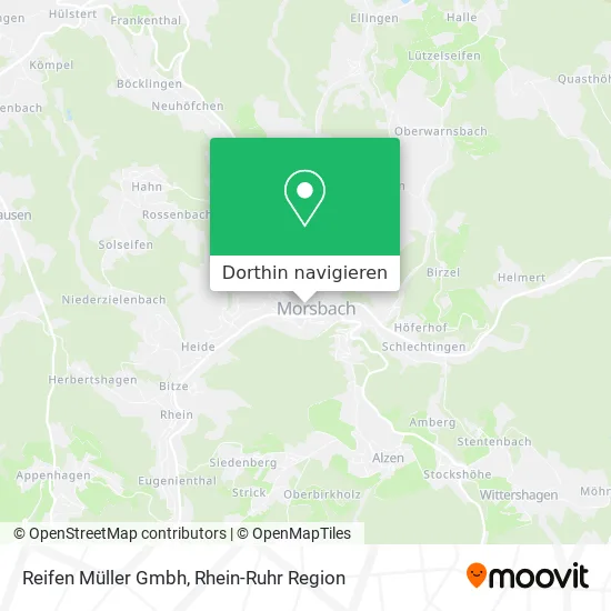 Reifen Müller Gmbh Karte