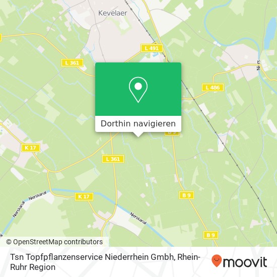 Tsn Topfpflanzenservice Niederrhein Gmbh Karte