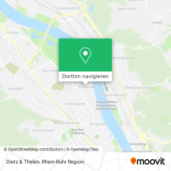 Dietz & Thelen Karte