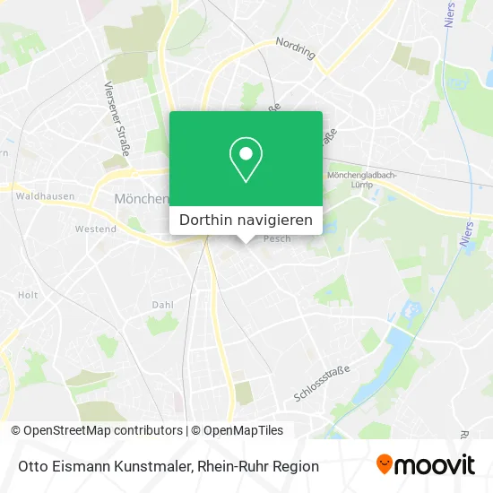 Otto Eismann Kunstmaler Karte