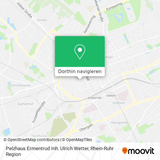 Pelzhaus Ermentrud Inh. Ulrich Wetter Karte