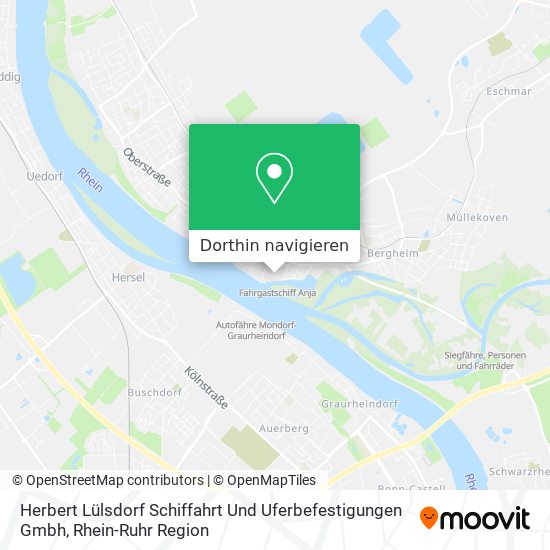 Herbert Lülsdorf Schiffahrt Und Uferbefestigungen Gmbh Karte