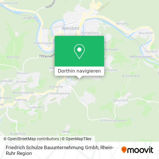 Friedrich Schulze Bauunternehmung Gmbh Karte