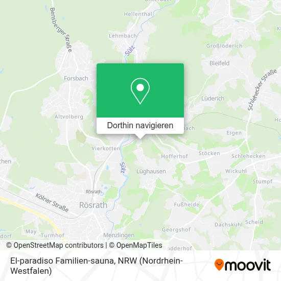 El-paradiso Familien-sauna Karte