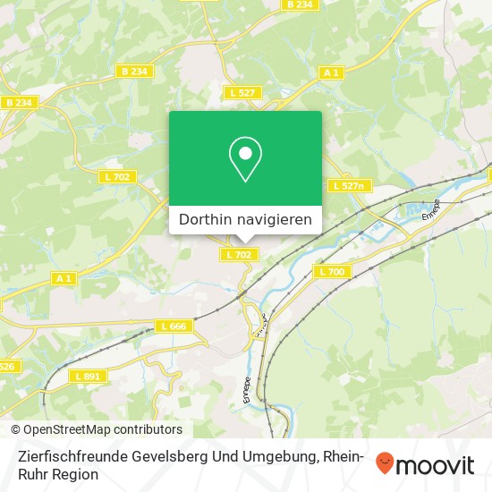 Zierfischfreunde Gevelsberg Und Umgebung Karte