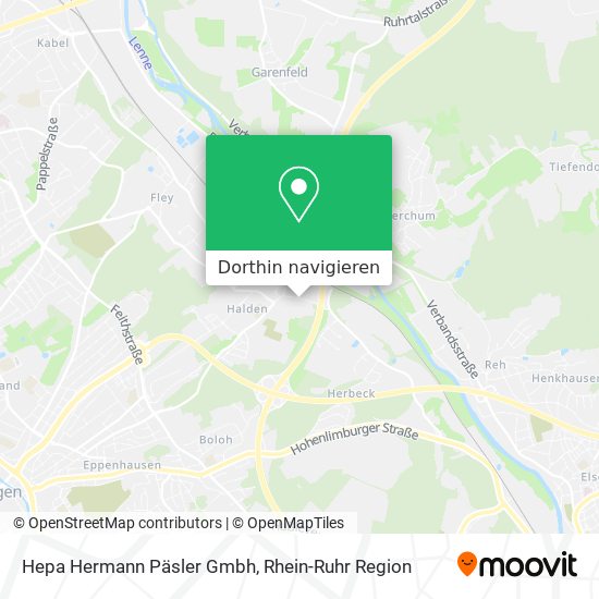 Hepa Hermann Päsler Gmbh Karte