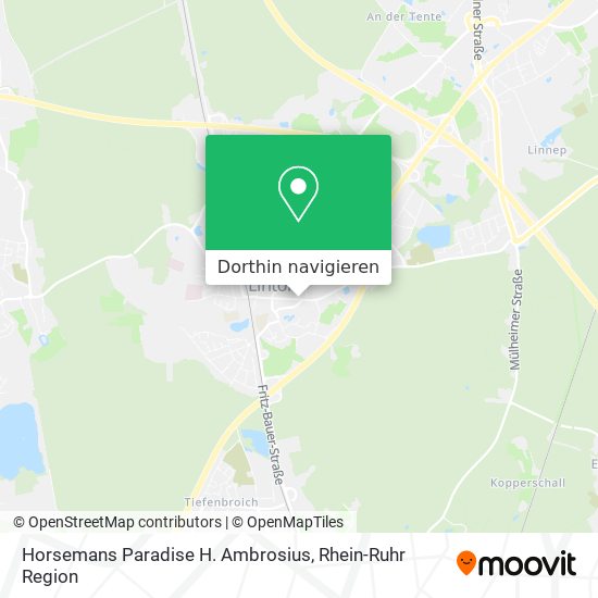 Horsemans Paradise H. Ambrosius Karte