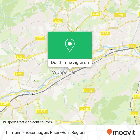 Tillmann Friesenhagen Karte