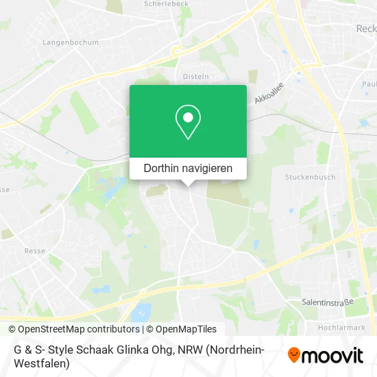 G & S- Style Schaak Glinka Ohg Karte