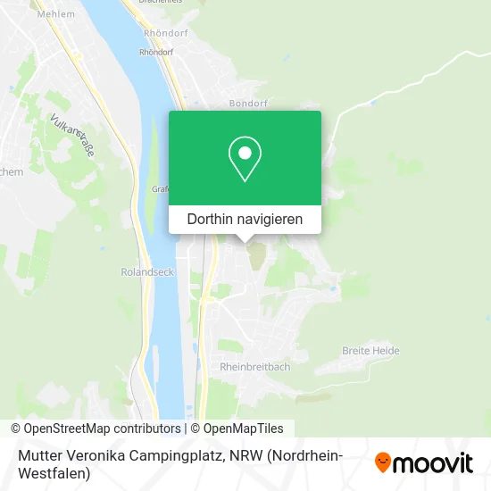 Mutter Veronika Campingplatz Karte