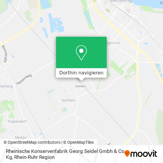 Rheinische Konservenfabrik Georg Seidel Gmbh & Co Kg Karte