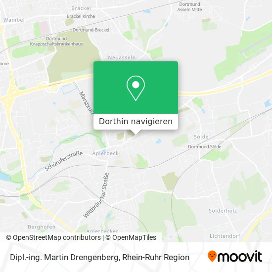 Dipl.-ing. Martin Drengenberg Karte