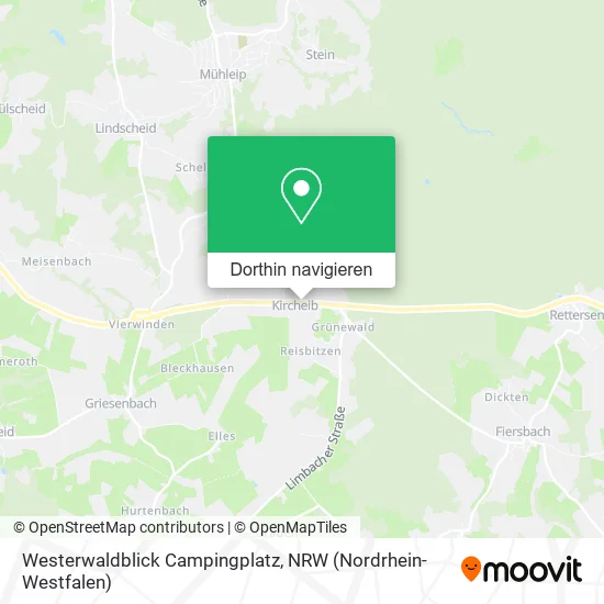 Westerwaldblick Campingplatz Karte
