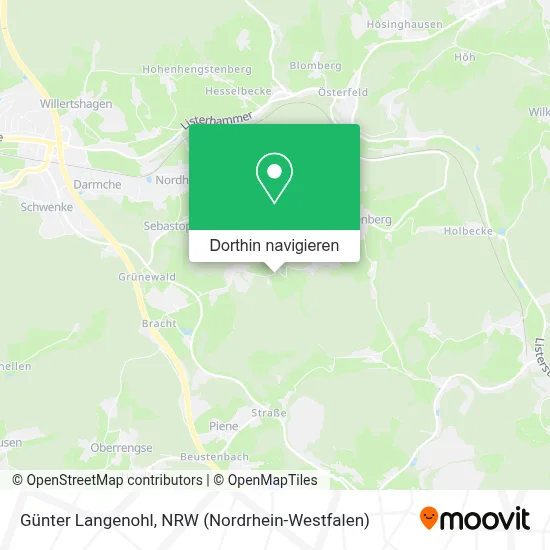Günter Langenohl Karte
