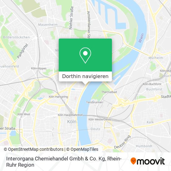 Interorgana Chemiehandel Gmbh & Co. Kg Karte