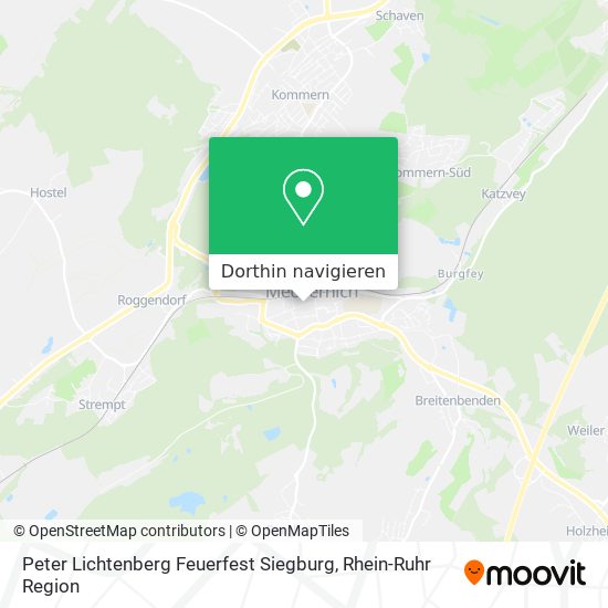 Peter Lichtenberg Feuerfest Siegburg Karte