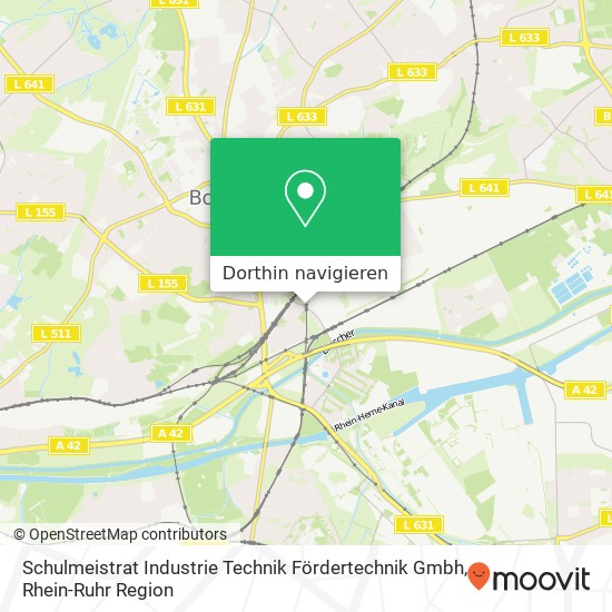 Schulmeistrat Industrie Technik Fördertechnik Gmbh Karte