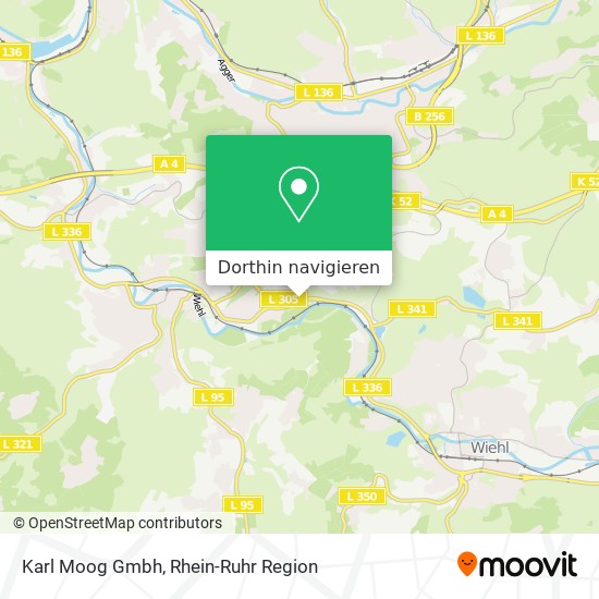 Karl Moog Gmbh Karte