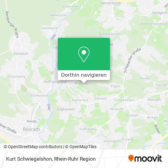 Kurt Schwiegelshon Karte