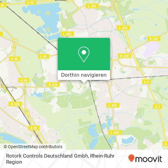 Rotork Controls Deutschland Gmbh Karte