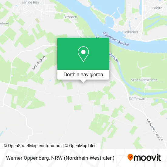 Werner Oppenberg Karte