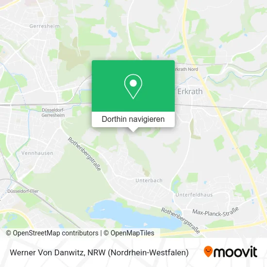 Werner Von Danwitz Karte