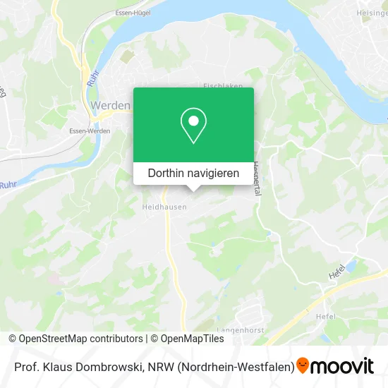 Prof. Klaus Dombrowski Karte