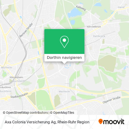 Axa Colonia Versicherung Ag Karte