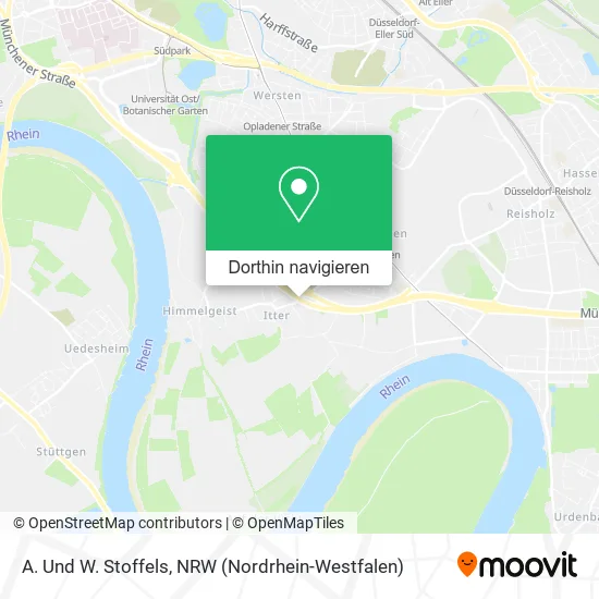 A. Und W. Stoffels Karte