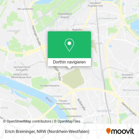 Erich Breininger Karte