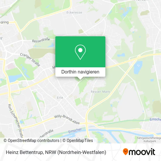 Heinz Bettentrup Karte