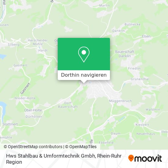 Hws Stahlbau & Umformtechnik Gmbh Karte
