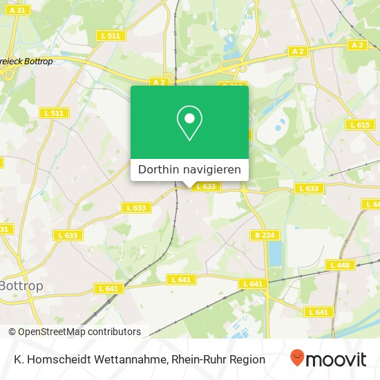 K. Homscheidt Wettannahme Karte