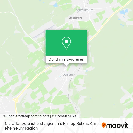 Claraffa It-dienstleistungen Inh. Philipp Rütz E. Kfm. Karte