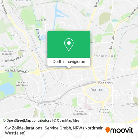 Sw Zolldeklarations- Service Gmbh Karte