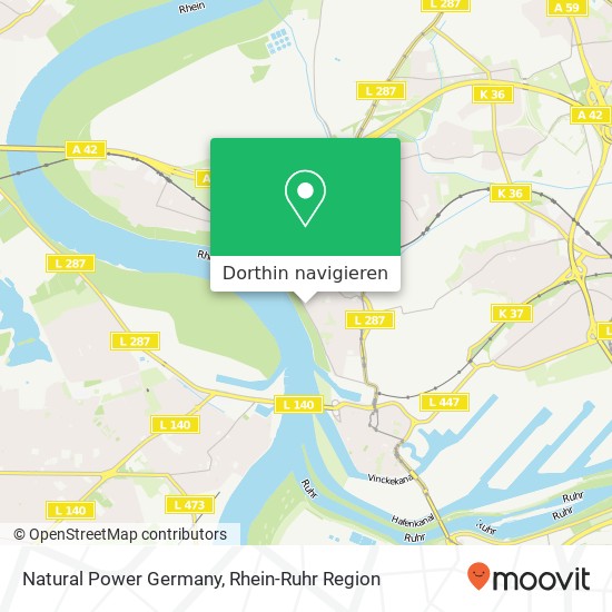 Natural Power Germany Karte