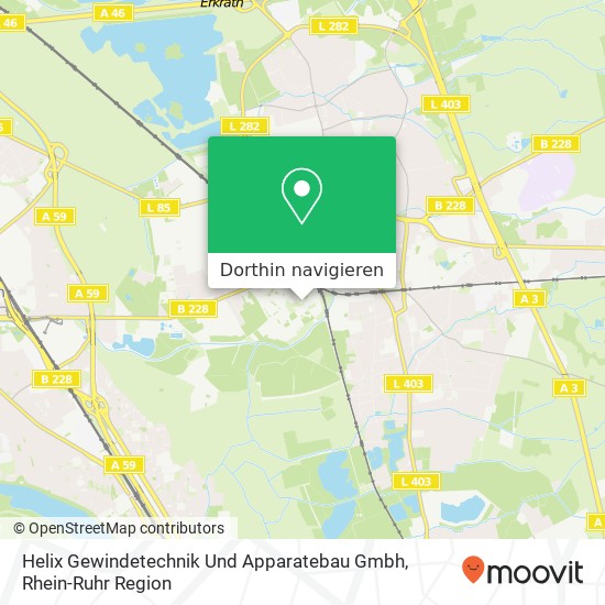 Helix Gewindetechnik Und Apparatebau Gmbh Karte