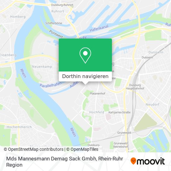 Mds Mannesmann Demag Sack Gmbh Karte