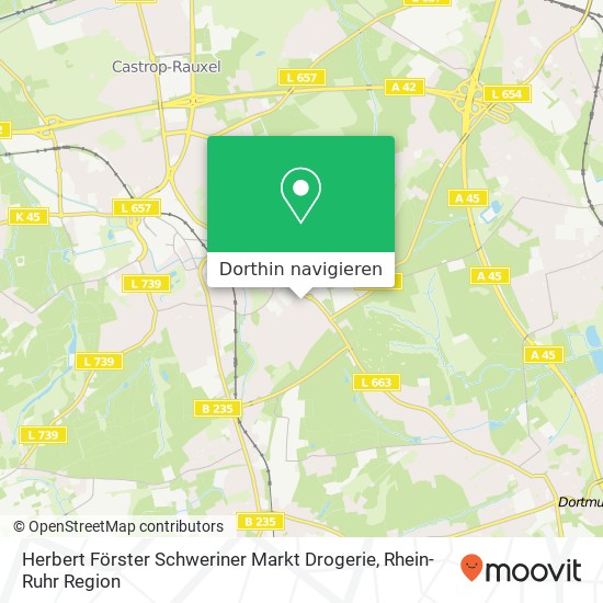Herbert Förster Schweriner Markt Drogerie Karte