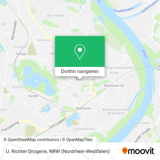 U. Richter Drogerie Karte