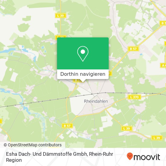 Esha Dach- Und Dämmstoffe Gmbh Karte